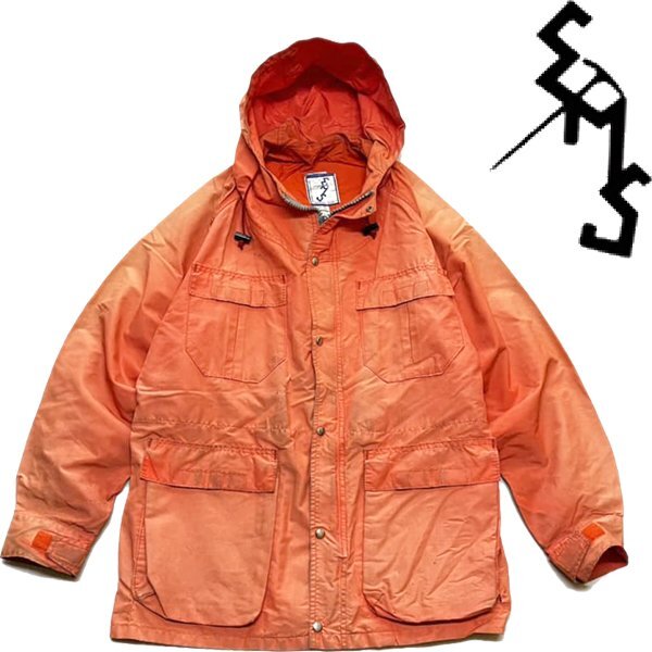 1点物◆EMSビンテージ70s雰囲気系マウンテンパーカー古着XSメンズMレディースOKアメカジ90sストリート/アウトドアナイロンジャケット348151拍卖