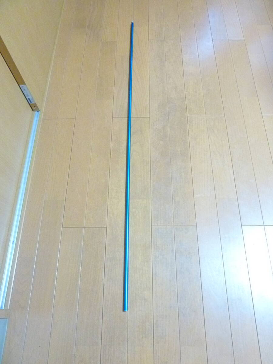 テントパーツ ポールロッド Φ約11㎜ 3本継 全長129㎝ 6061アルミ拍卖