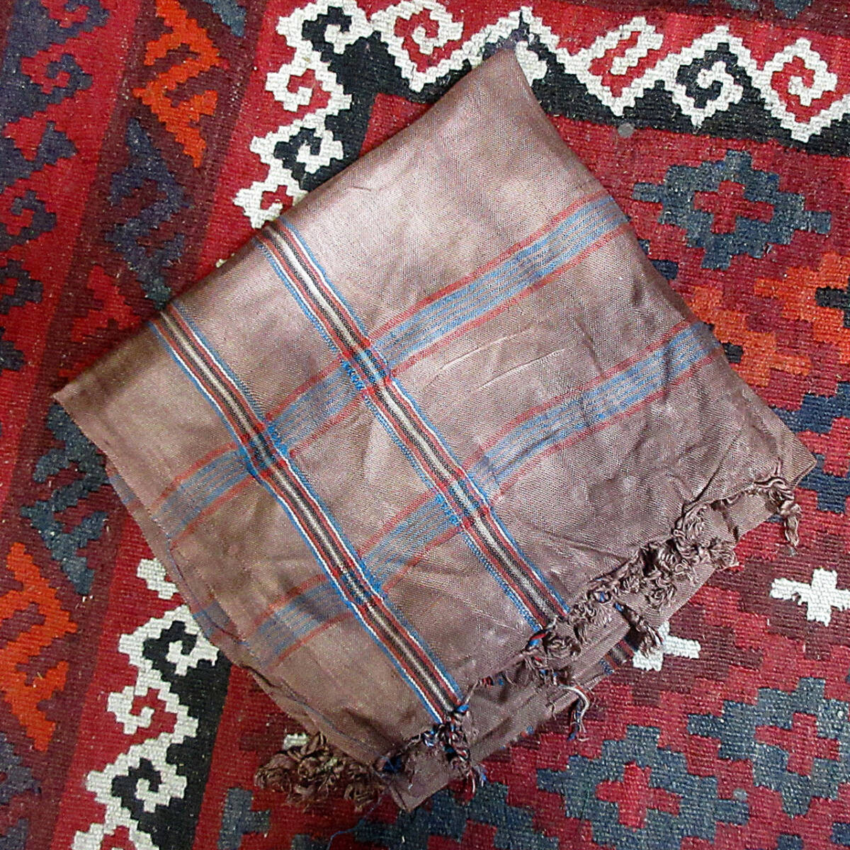 ●アフガニスタンからの贈り物”アフガンスカーフ ストール”197拍卖