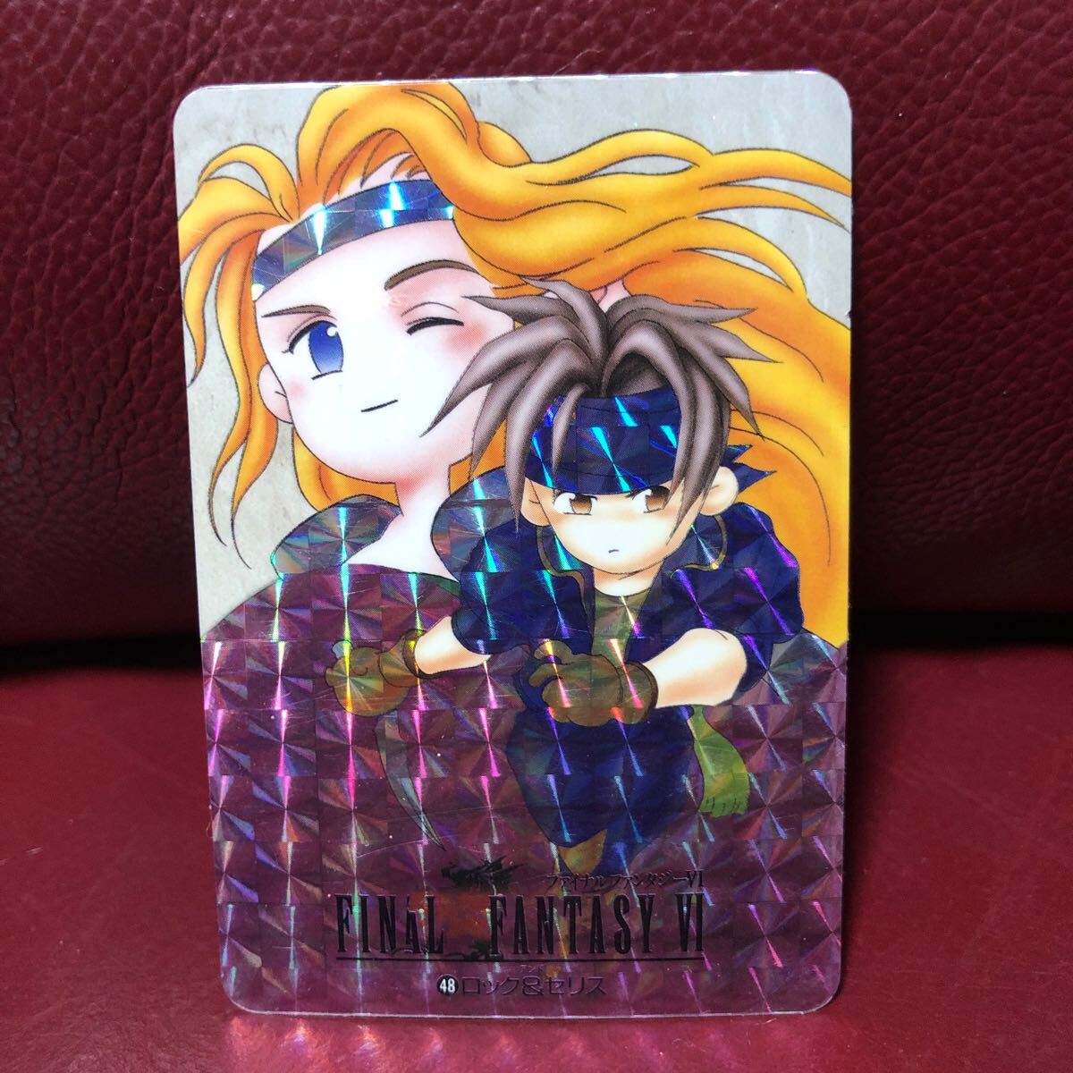 ★即決★1995年当時物★ファイナルファンタジーⅥ 48 ロック&セシル◆他多数出品中◆拍卖
