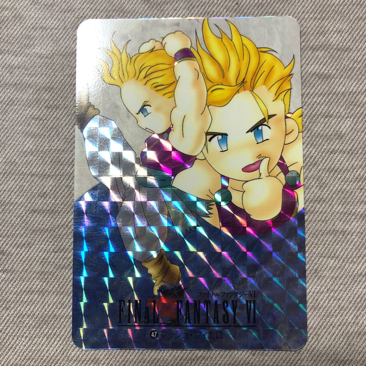 ★即決★1995年当時物★ファイナルファンタジーⅥ 47マッシュフィガロ◆他多数出品中◆拍卖