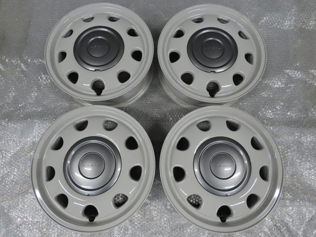 24年 ラパンLC スズキ 純正 HE33 4.5J +45 PCD100 4穴 14インチ アルト ワゴンR 99277-79R01-Z4P ガリ傷無し 美品拍卖