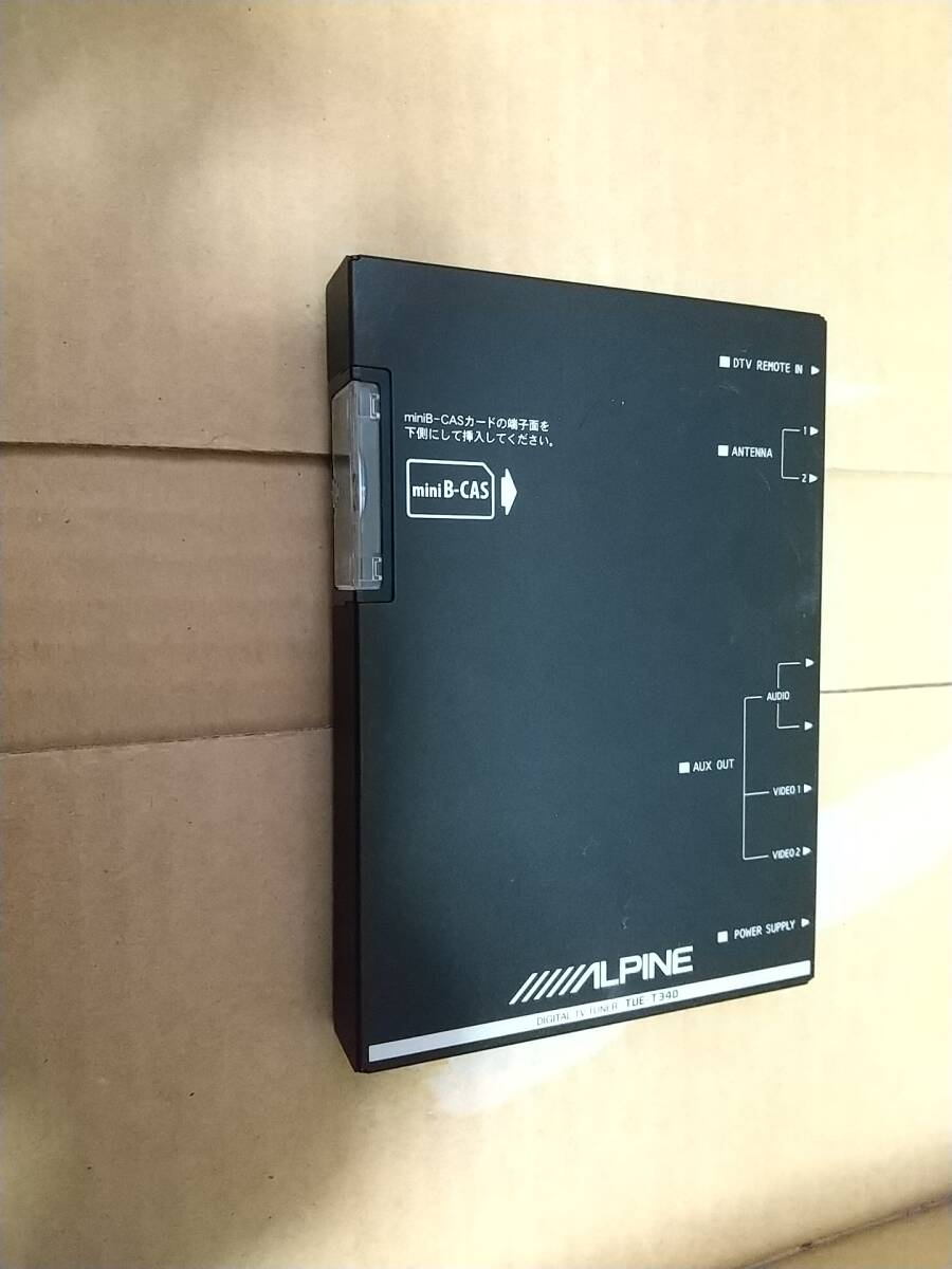 DIGITAL TV TUNER TUE-T340 ALPINE拍卖
