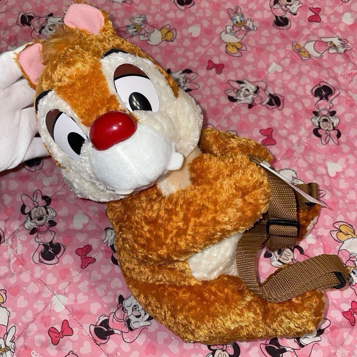 東京ディズニーリゾート「デール」ぬいぐるみリュック 定価2940円 人形 子供大人兼用 チップ&デール デールぬいぐるみリュック拍卖