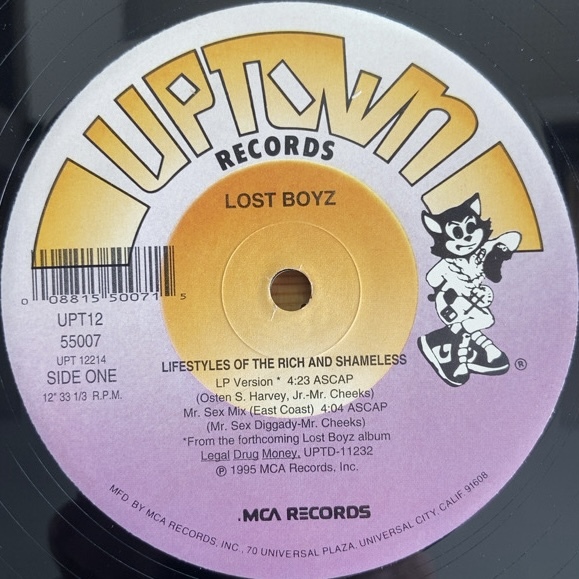 LOST BOYZ LIFESTYLES OF THE RICH AND SHAMELESS (RE) ① 12インチ シングル拍卖