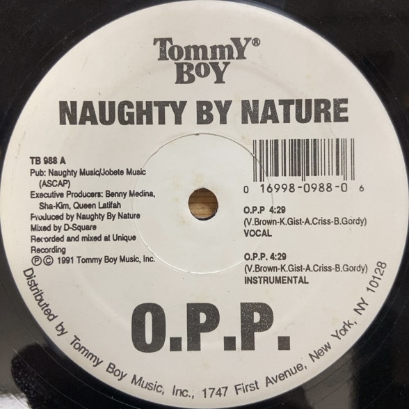 NAUGHTY BY NATURE O.P.P. / WICKEDEST MAN ALIVE (RE) ④ 12インチ シングル拍卖