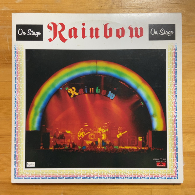 RAINBOW ON STAGE (RE) LP拍卖