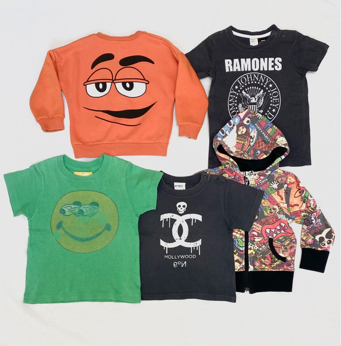 ★5点セット M&MS ヒワヒワ ケイキィー Size90 キャラクター古着★拍卖