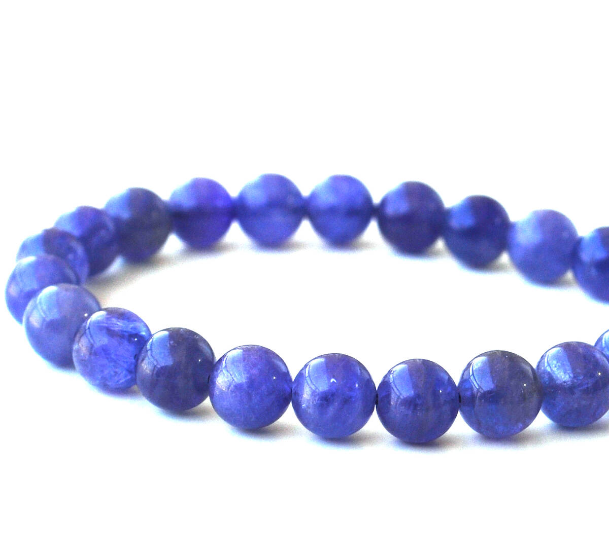 ☆天然石卸☆超激レア!!☆完全別格品!!(宝石質)☆超極上タンザナイト☆ブレスレットSSA※ファイナルクォリティー!!!拍卖