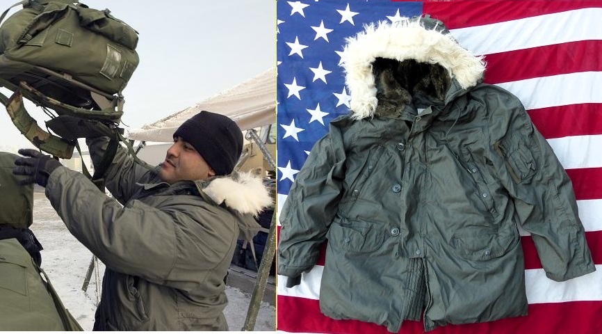 米軍実物 デッド! 1983” 極寒用パーカー N-3B MEDIUM 83x拍卖