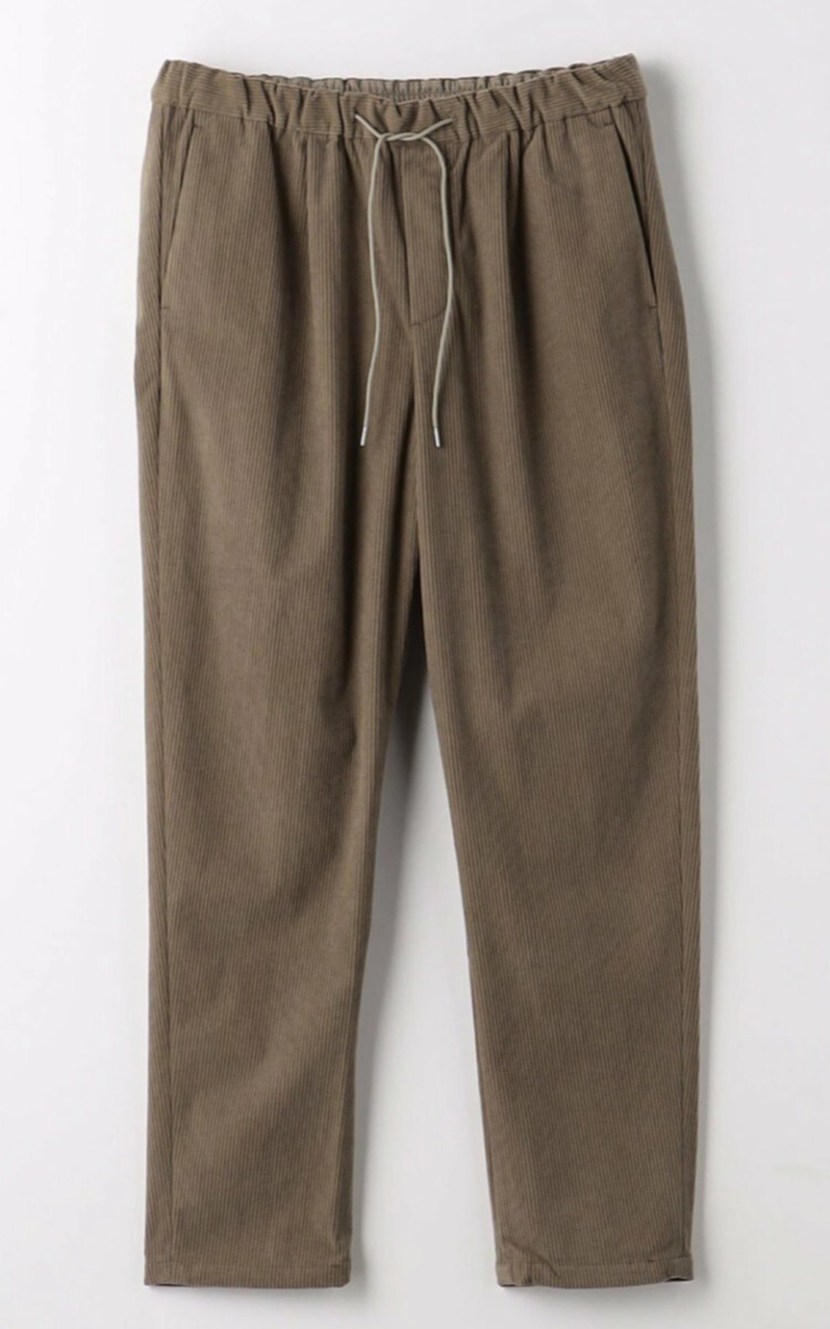 ★即決★ UNITED ARROWS ユナイデットアローズ トリコットコーデュロイ 1P イージーパンツ S BEIGE 新品 定価7920円拍卖