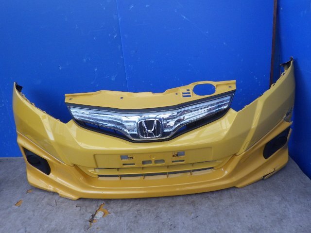 無限 MUGEN オプション アンダースポイラー ホンダ純正 フロントバンパー グリル エアロ GP1 フィット HV FIT Y66 イエローパール GP2 GE6拍卖