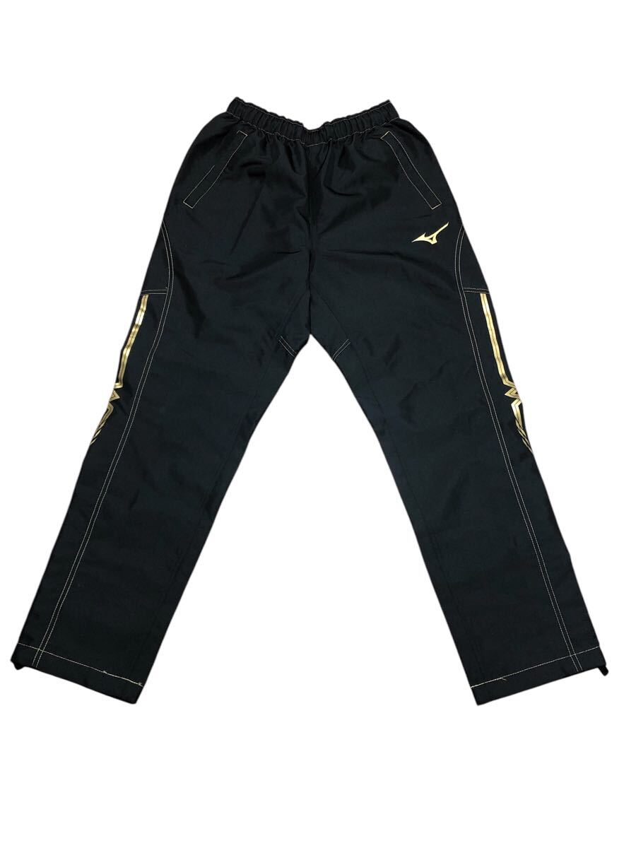ミズノ ナイロンパンツ Mサイズ 黒 MIZUNO拍卖
