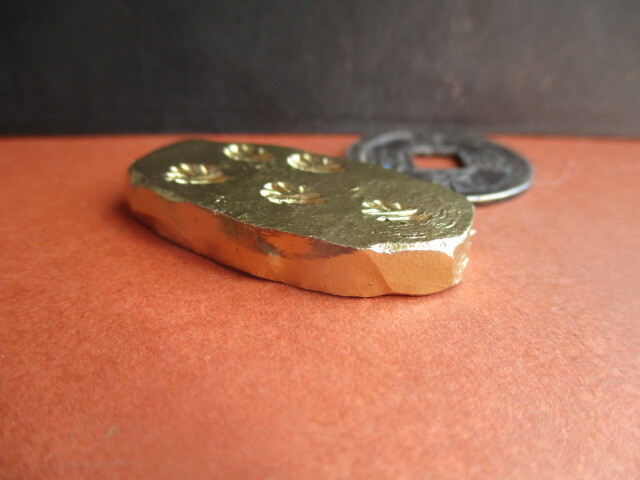 伊予国大洲藩公金 量目約29.6g 小判 金塊・金地金拍卖