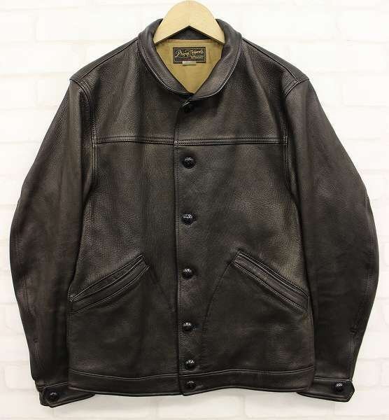 1J4847■PHIGVEL SPORTS LEATHER JACKET フィグベル スポーツレザージャケット拍卖