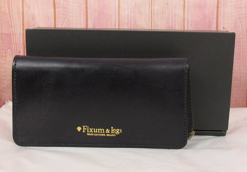 LYO17798 DELUXEWARE デラックスウエア Fixum&Logs フィクサムアンドログズ ベセラ 116 ロングウォレット 長財布 ネイビー 未使用拍卖