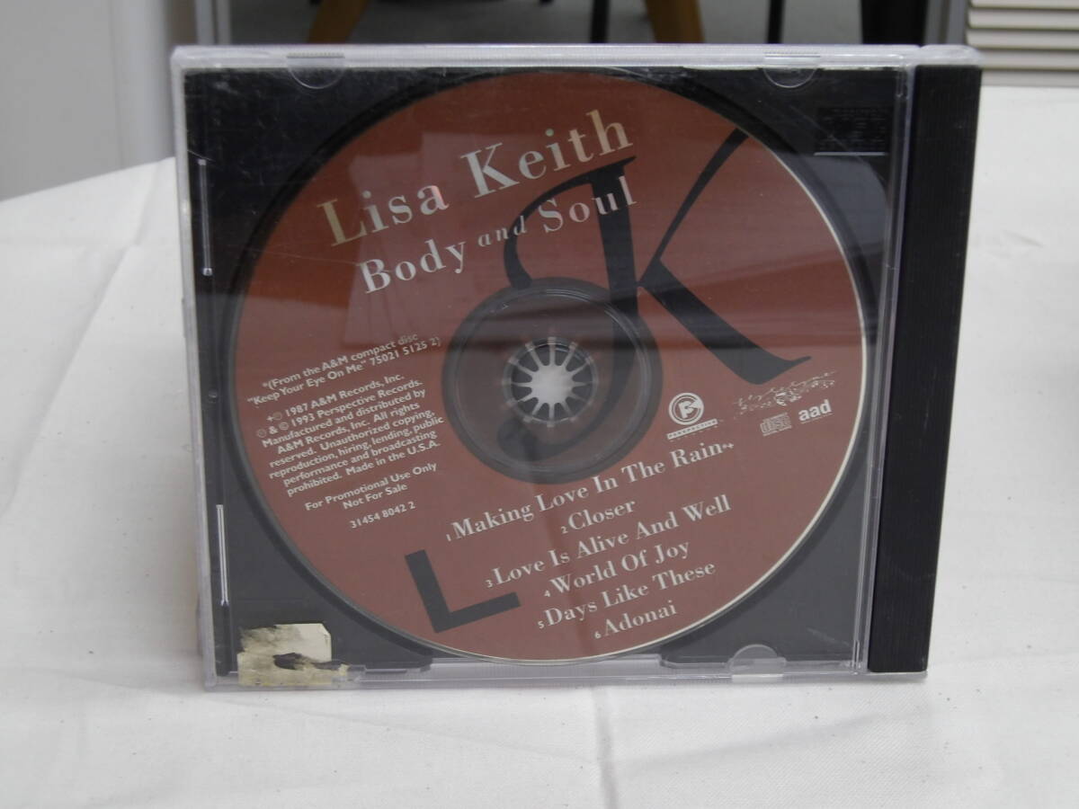 激レア! 表紙ブックレット無し Lisa Keith / Body And Soul CD 拍卖