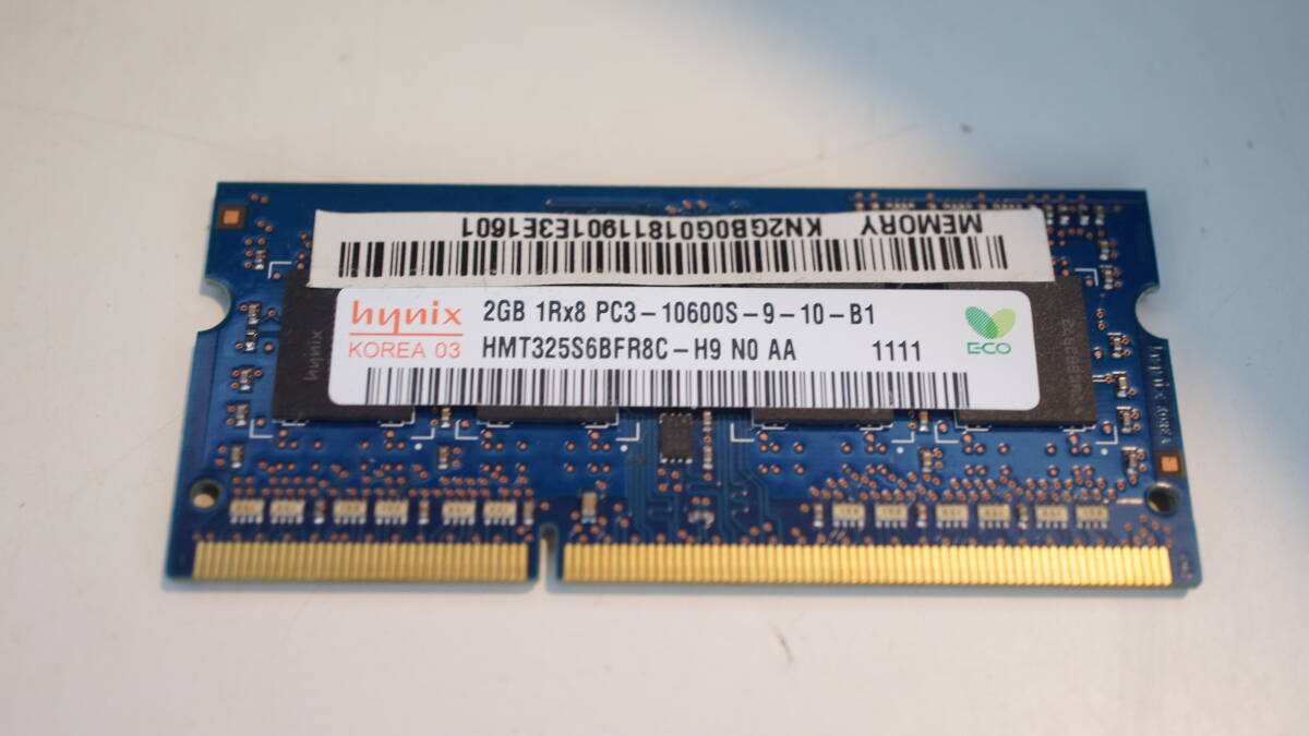 【ノートPC用メモリ・2GB・DDR3】 拍卖