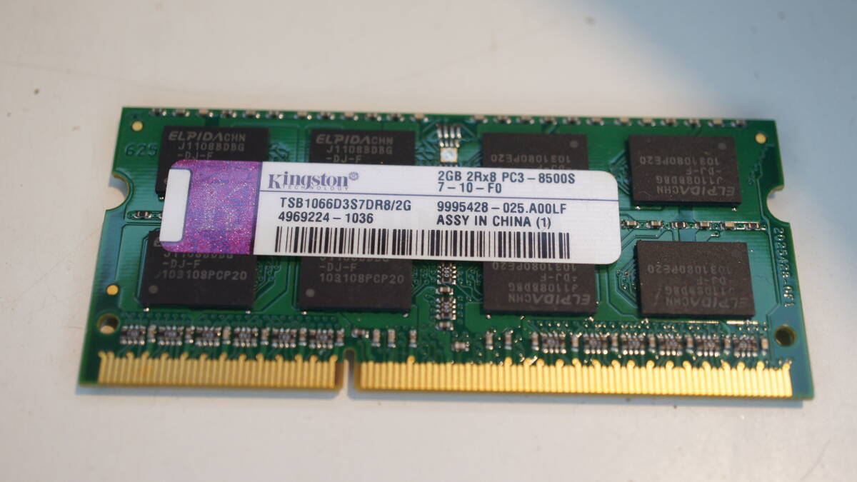 【ノートPC用メモリ・DDR3・2GB】 拍卖