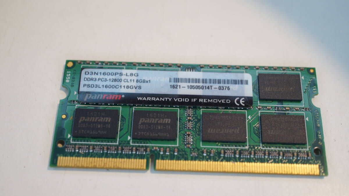【ノート用メモリ・8GB・DDR3】 拍卖