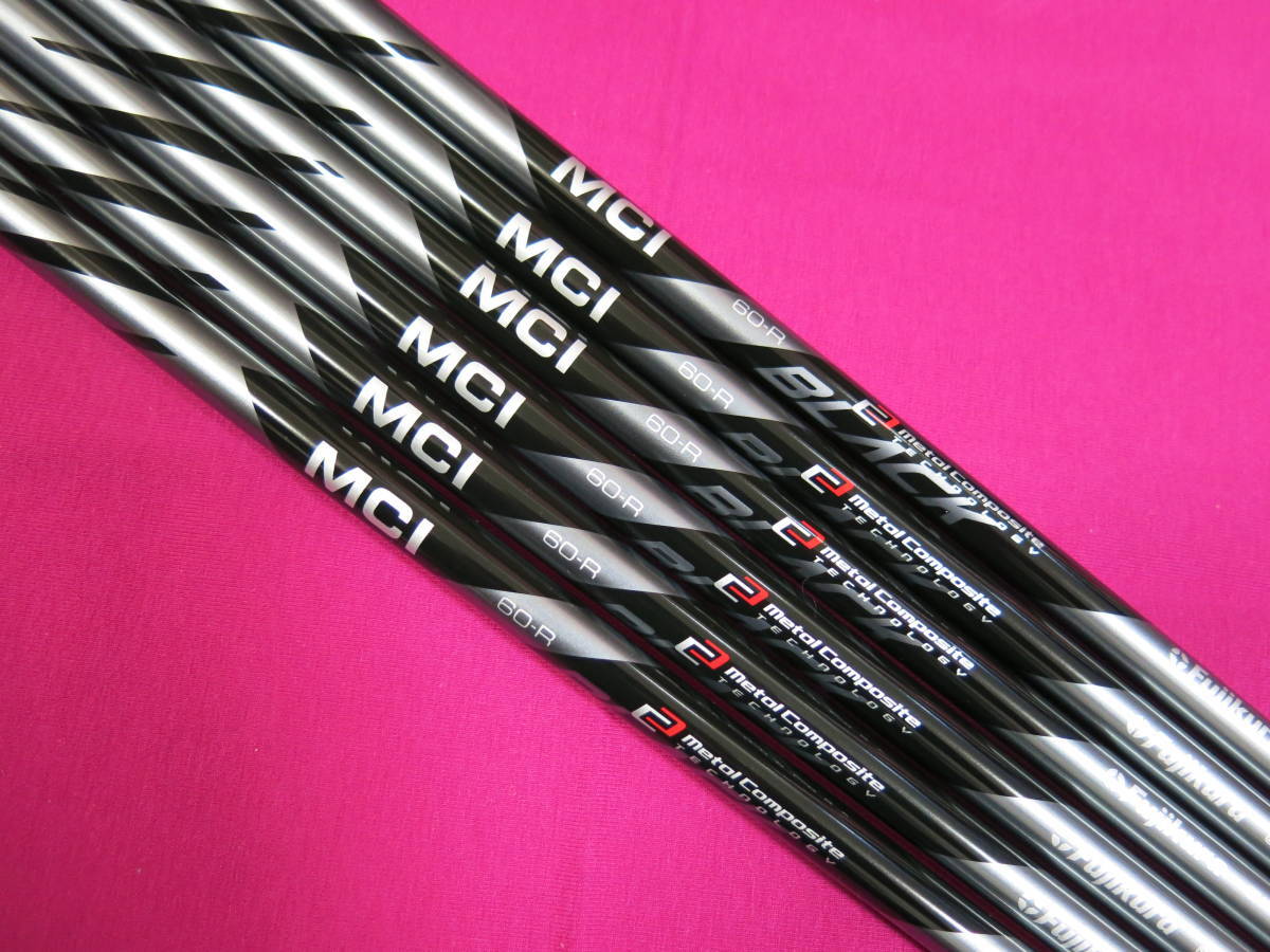 ■フジクラ MCI BLACK 80 S アイアン#5~PW 6本セット拍卖