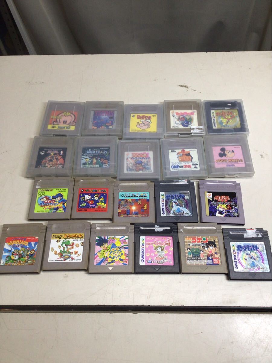 YS5455 任天堂/Nintendo ゲームボーイ GAME BOY ゲームカセット ソフト ポケモン/遊戯王/テトリス/ワリオランド/ レア レトロ 希少 拍卖