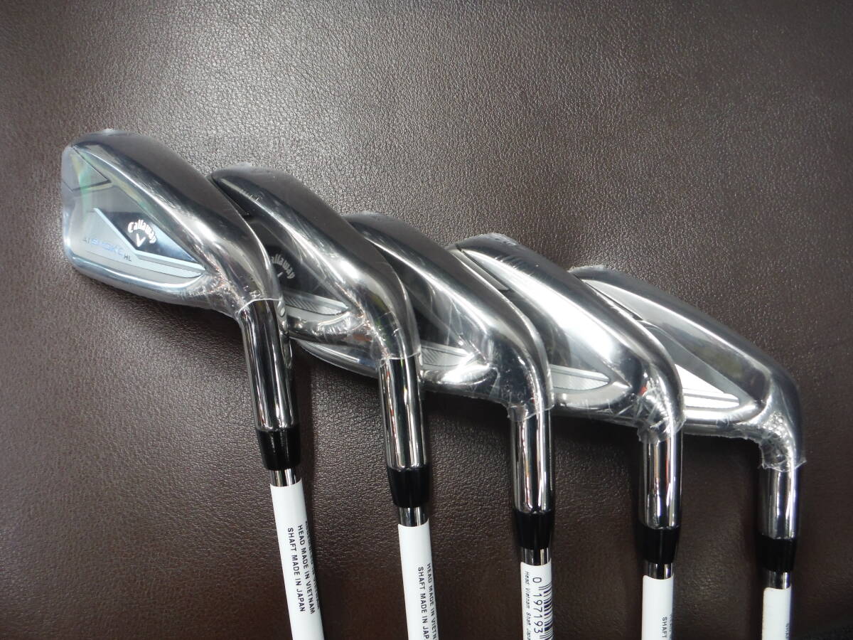 新品★税込 キャロウェイ Aiスモーク HL アイアン 6‐P 5本 NS PRO Zelos7 硬さS拍卖