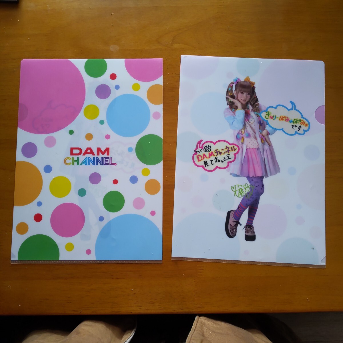 クリアファイル ぎゃリーぱみゅぱみゅ DAMチャンネル 非売品拍卖