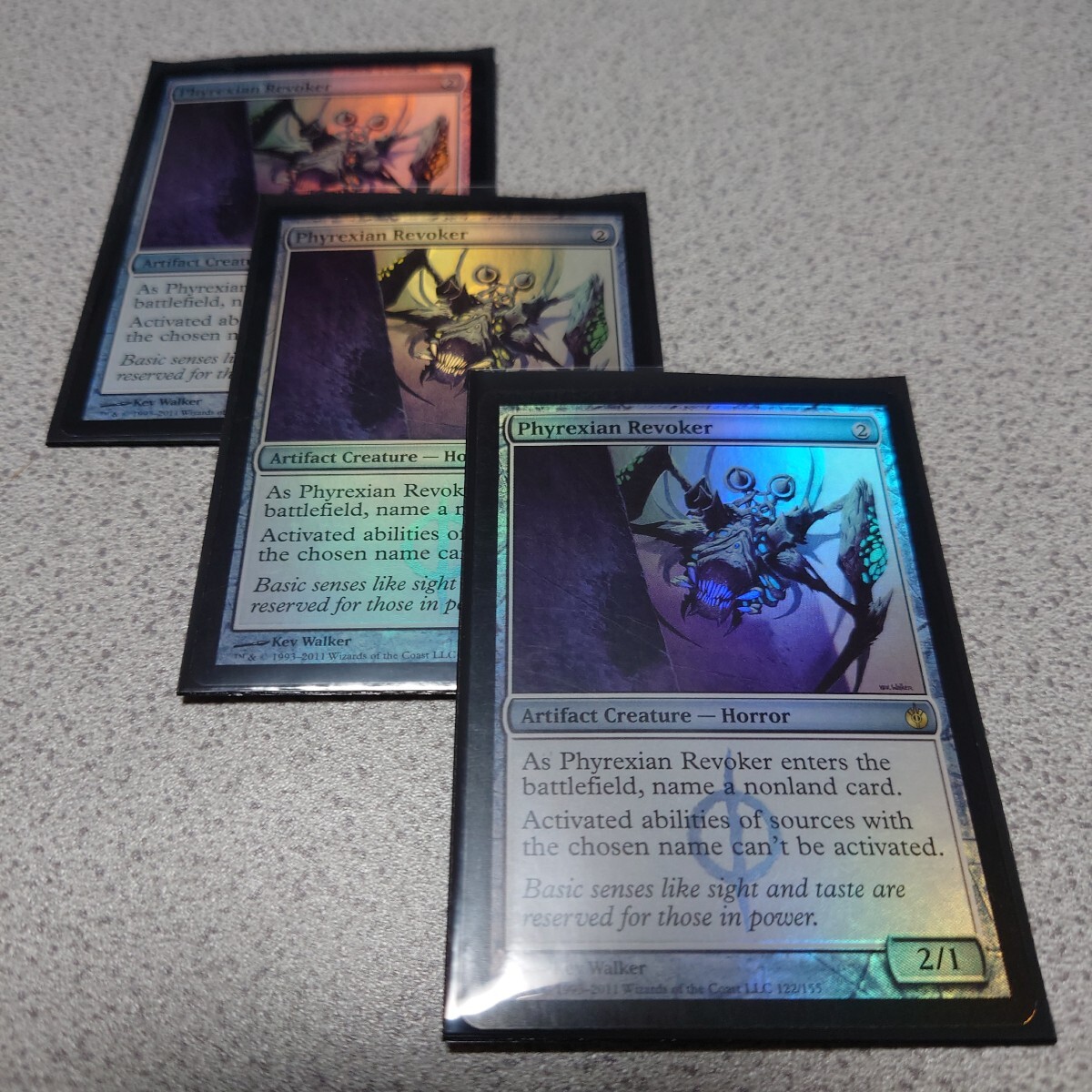 MTG MBS ファイレクシアの破棄者 英語foil 三枚セット 即決拍卖