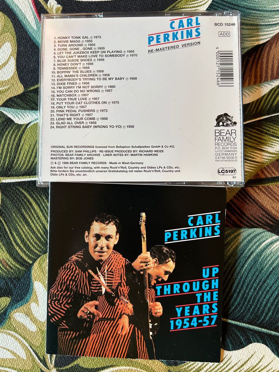 Carl Perkins CD Up Through the Years 1954-57 .. Bear Familly Records ロカビリー 拍卖