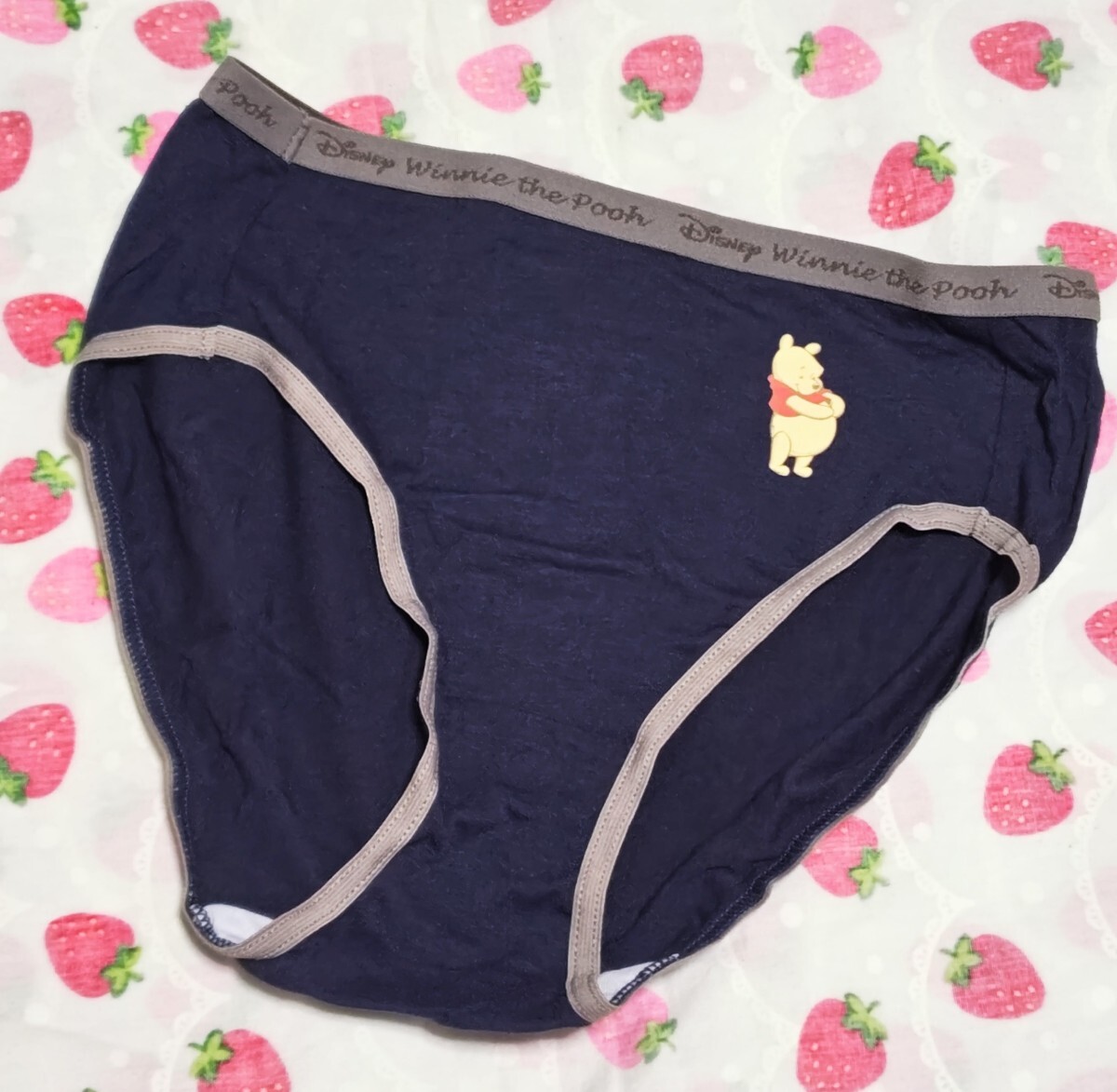 ★新品★K5353★ディズニー プーさん プリント ショーツ=L拍卖