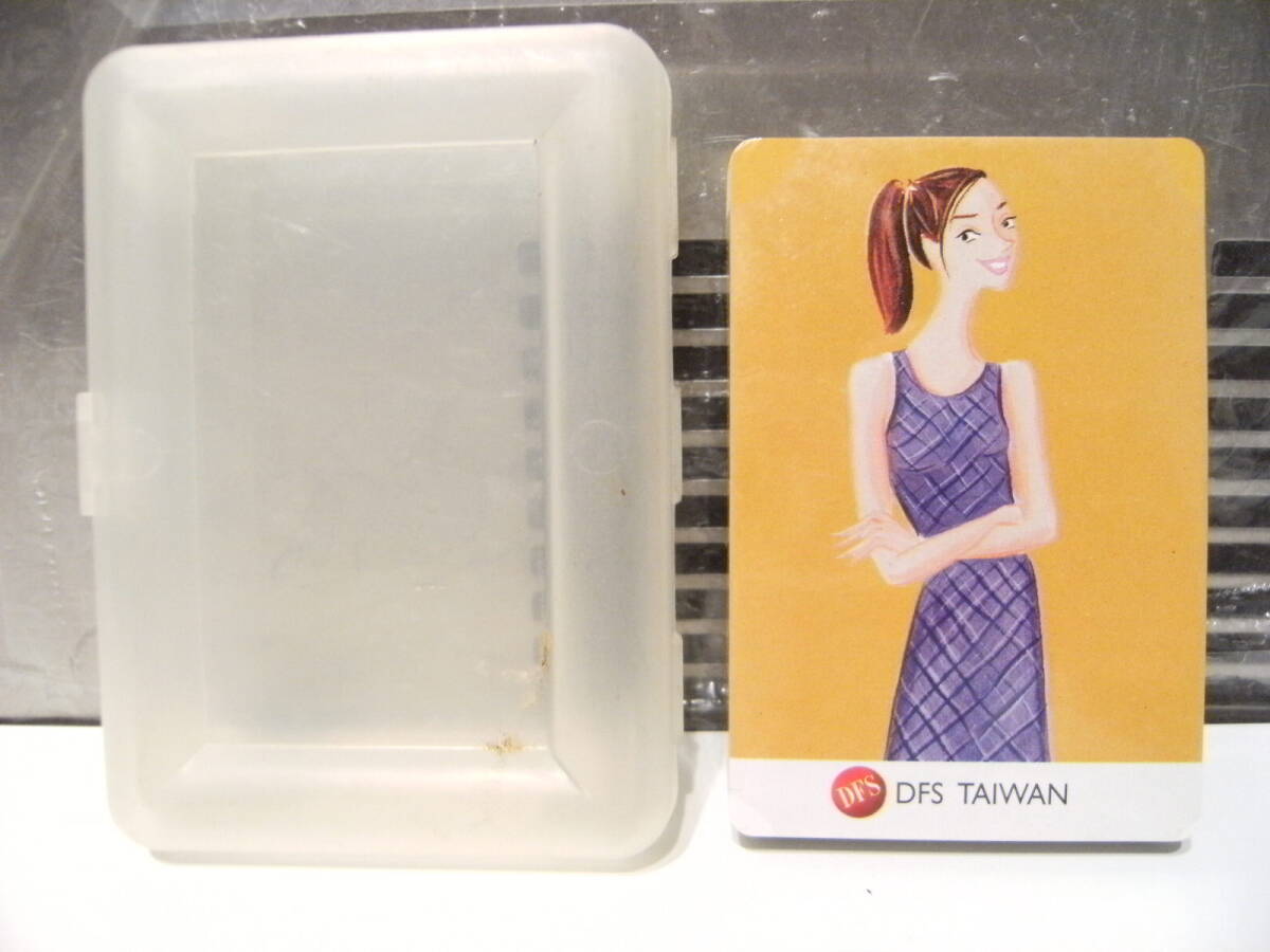 廃番 非売品 80年代★免税店 DFS ディーエフエス ギャラリア 台湾 トランプ★飛行機 海外旅行 お土産 買い物 スチュワーデス ブランド品拍卖
