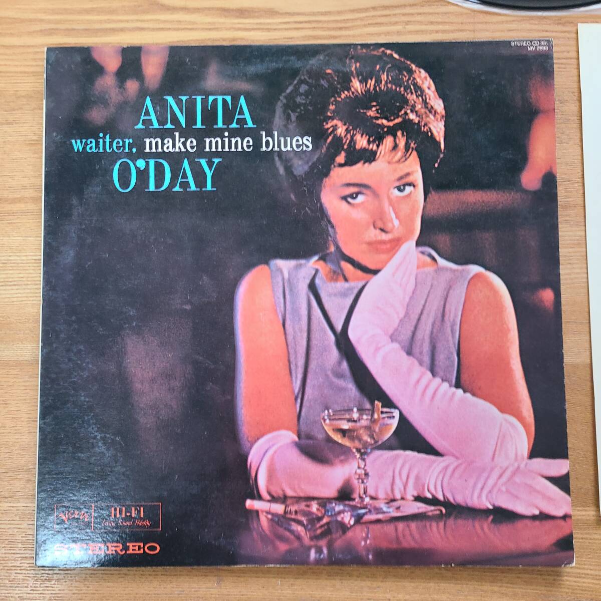 LP/Anita O'day Waiter Make Mine Blues MV2693 VERVE/F010413拍卖