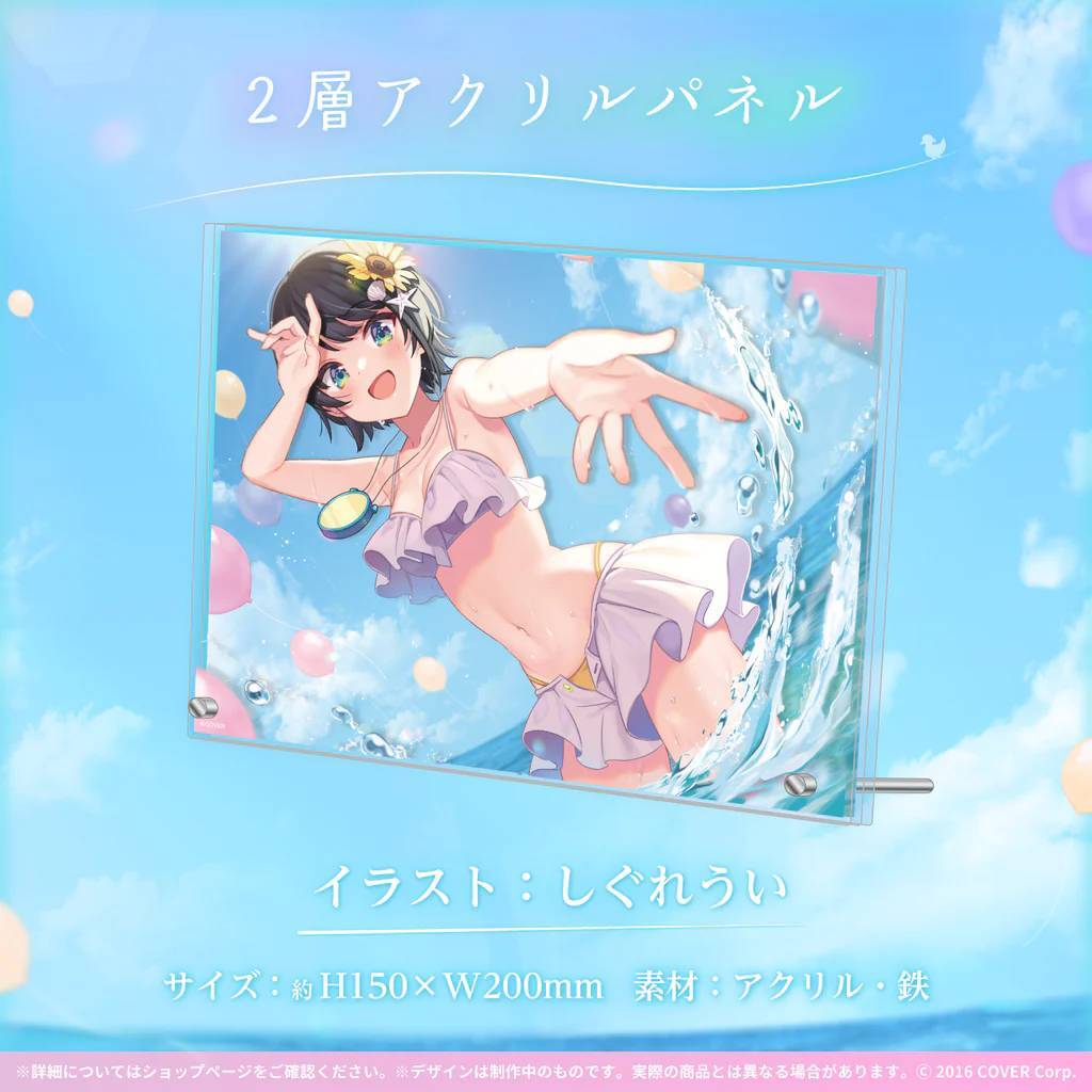 大空スバル 誕生日記念2022 2層アクリルパネル【Oozora Subaru Birthday Celebration Double-Layered Acrylic Panel ホロライブ hololive拍卖