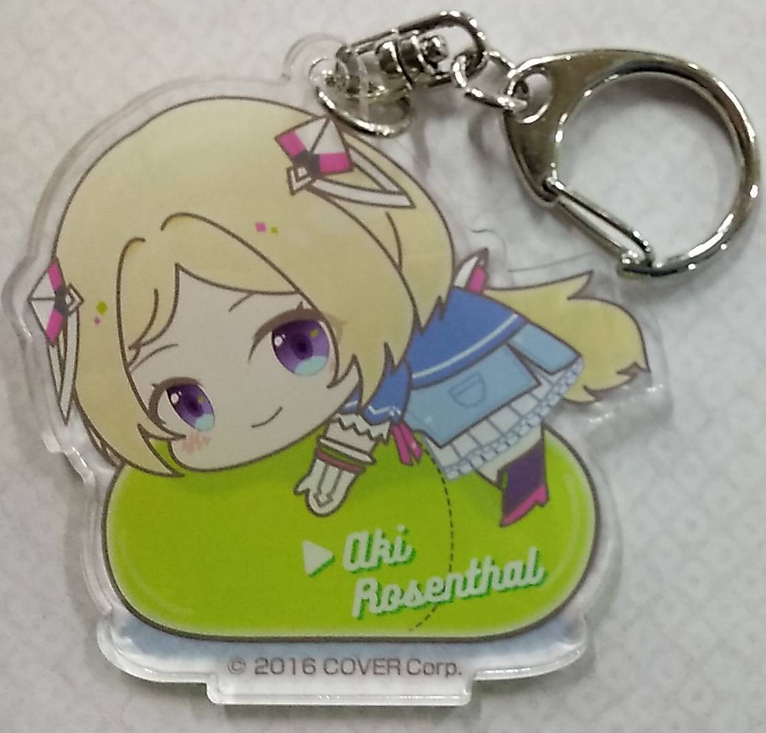 hololive はぐみーつ アクリルキーホルダー Vol.2 アキ・ローゼンタール【Hug Meets Acrylic Keychain Aki Rosenthal ホロライブ チャーム拍卖
