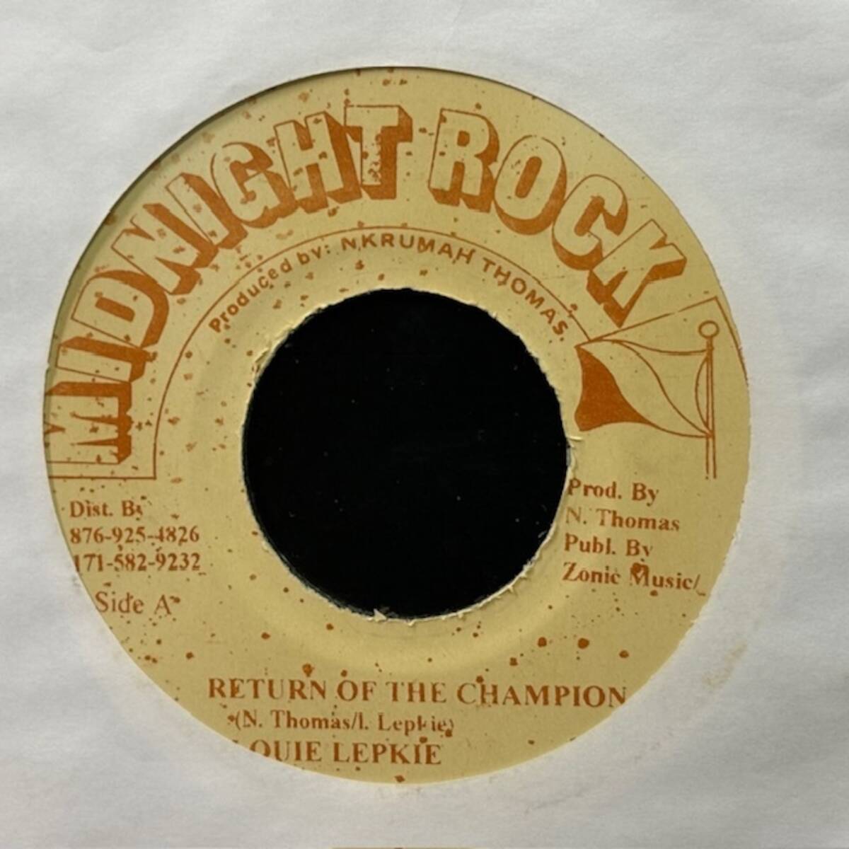 ★★値下出品★ Louie Lepkie - Return Of The Champion(7インチ)拍卖