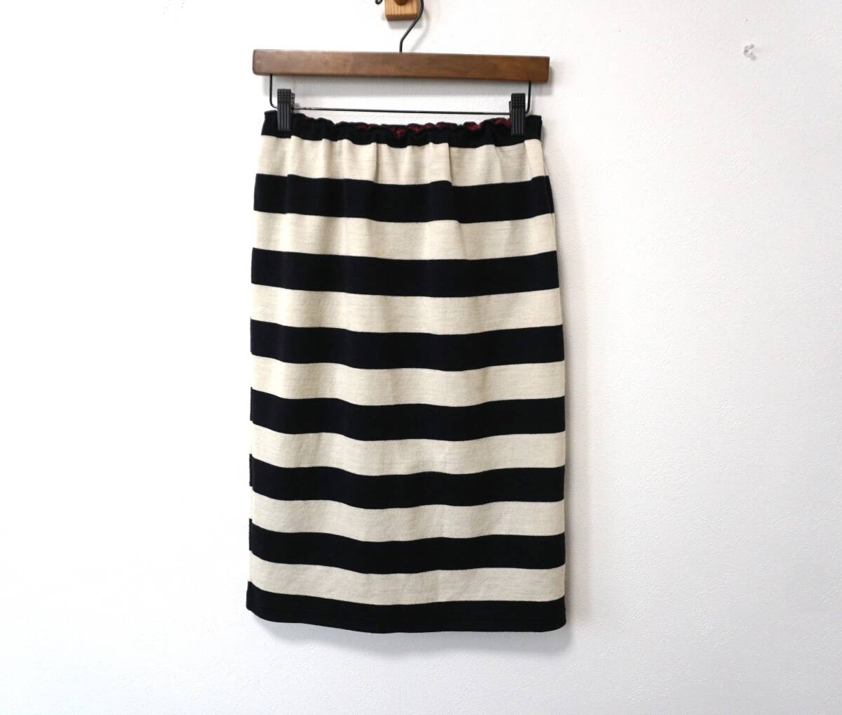 6(ROKU) BEAUTY&YOUTH ウールタイトスカート 日本製拍卖