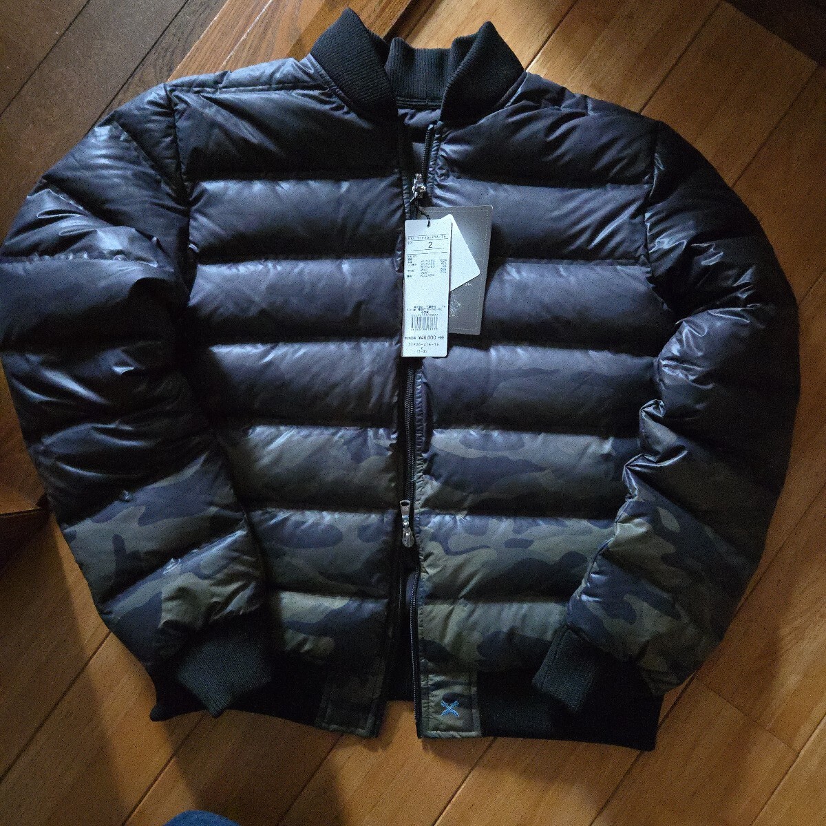 ギルドプライム ダウン ジャケット カモフラ ラブレス 未使用 タグ付き GUILD PRIME LOVELESS 46000円拍卖