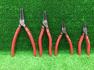 【中古品】NOGA マジックチップ付スナップリングプライヤー4本組 Z99000701 ITAIQDNUZRJJ拍卖