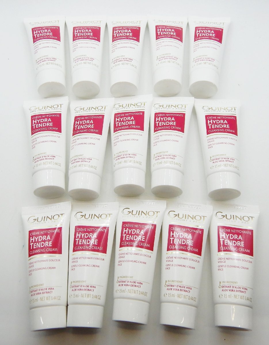 GUINOT ギノー☆イドラターンドゥル エキューム -洗顔クリーム- 15ml 15本まとめて☆未使用品☆X0111326拍卖