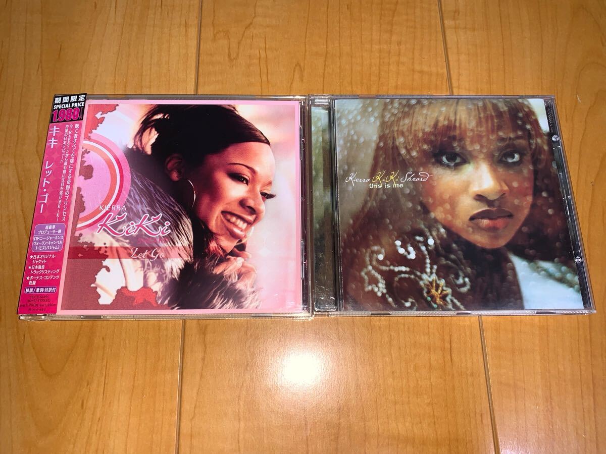 【即決送料込み】キキ / Kiki アルバム2枚セット / レット・ゴー / Let Go / This Is Me / Kierra KiKi Sheard拍卖