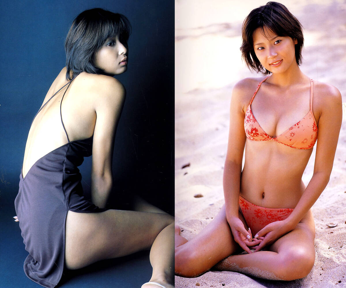 ★はつみちかこ emanate★送料180円★ 旭化成水着キャンペーンガール拍卖