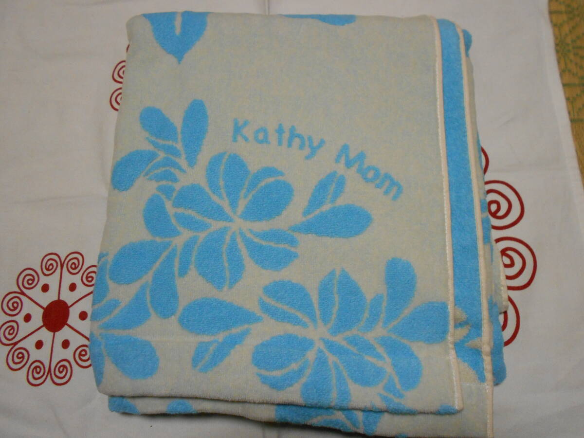 ★キャシーマム ハーフケット 140×90㎝水色…未使用拍卖