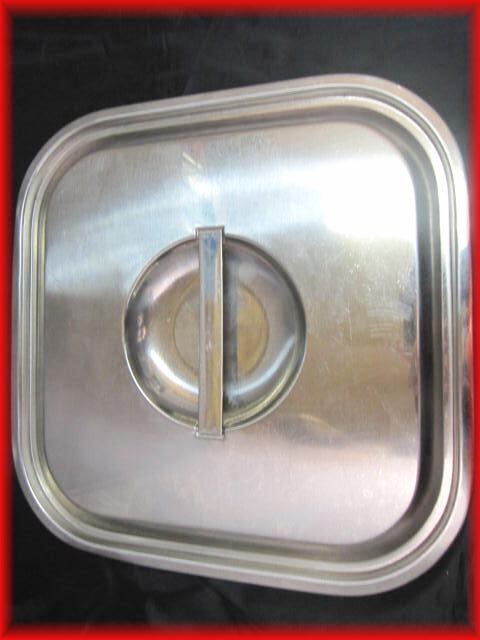 角ポット 蓋 フタのみ 業務用 yukiwa(三宝)33.5cm 保存容器(2) 中古良品k拍卖