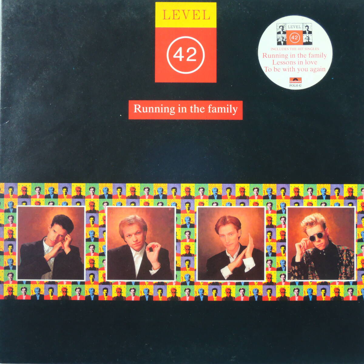 Level42 - Running in the family LPレコード 輸入盤拍卖