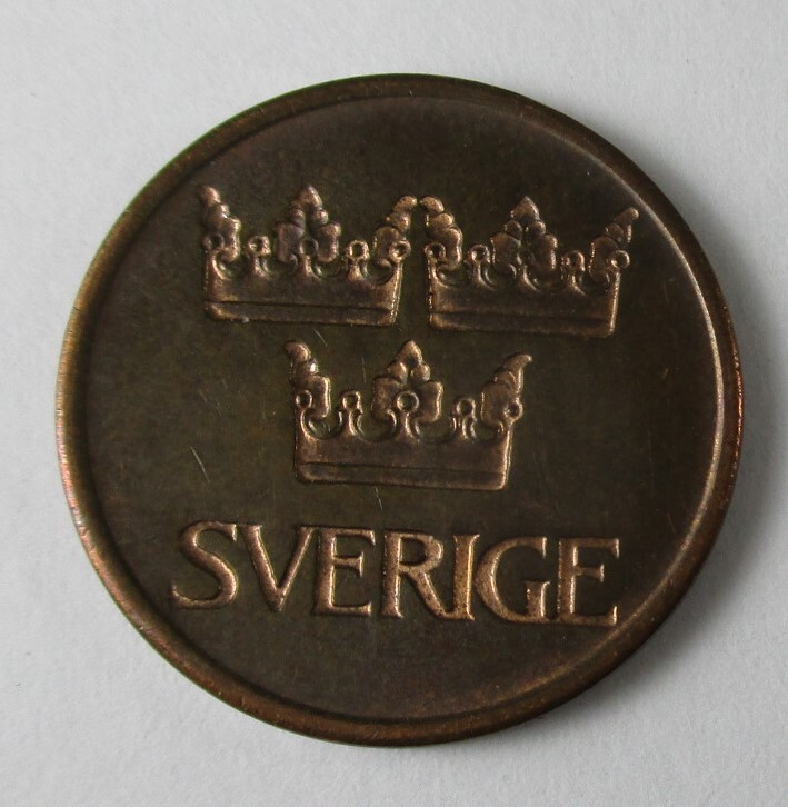 M-840 スウェーデン 5オーレ硬貨 コイン 1972 拍卖