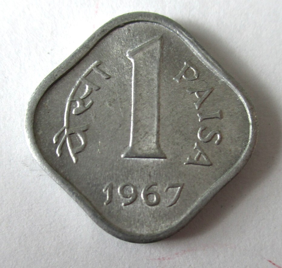 M-862 インド 1パイサ硬貨 コイン 1967拍卖