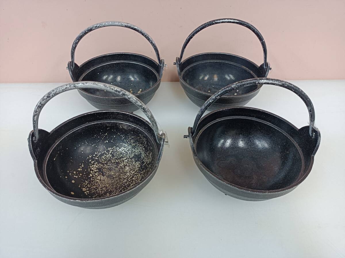 ■アルミ製 ミニ鍋 4個セット 【発送 ヤマト運輸 60サイズ】A-4拍卖