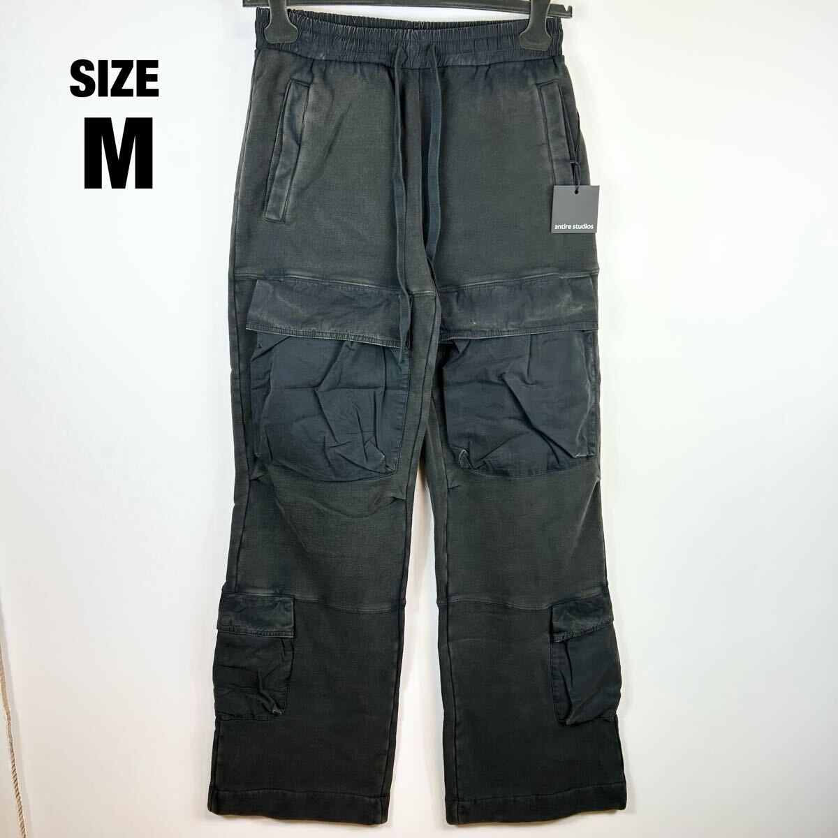 新品 ENTIRE STUDIOS スウェット カーゴパンツ エンタイアスタジオ拍卖