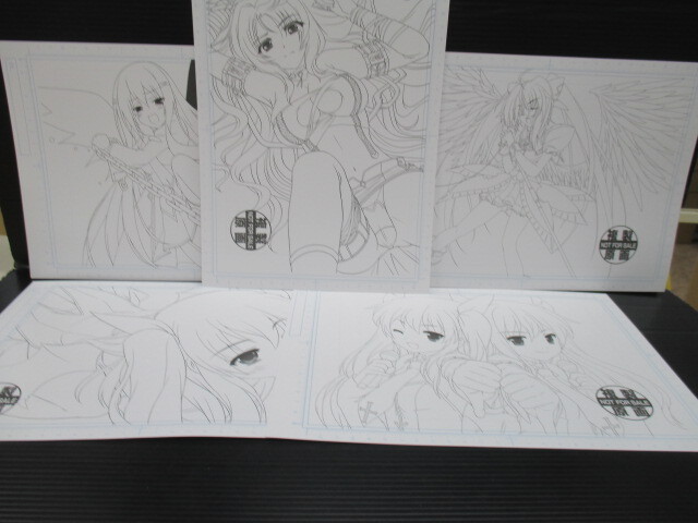 俺サマのラグナRock 予約特典 複製原画5枚セット 特典/あかべぇそふとつぅ g25-01-25-2拍卖